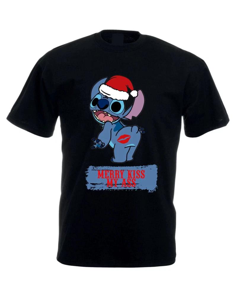 Merry Kiss My ASS Happy Unisex Unisex Unisex TShirt3 S