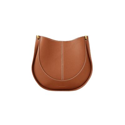Head Layer Cowhide Crossbody Bag, Niche Light Luxury Women's Bag Design, New Trendy Single Shoulder Saddle Bag, Genuine Leather Bag for Women