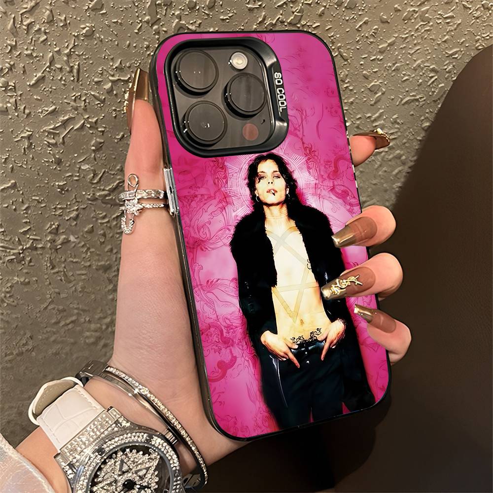 

V-Ville H-HIM V-Valo Phone Case For iPhone 15,17,11,14,13,16,12,E,Max,Plus,Air,Pro,Mini Black Matte Cover iPhone15promax