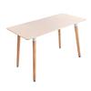 4/6/8Ft Stretch Table Cover Elastic Edge Design Wrinkle-Resistant Seamless Fit Easy Installation