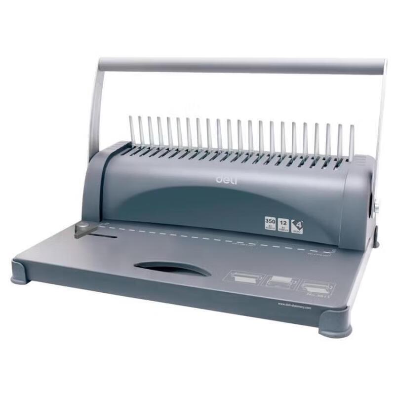 Deli 3871 Comb Binding Machine CN plug (adapter included)