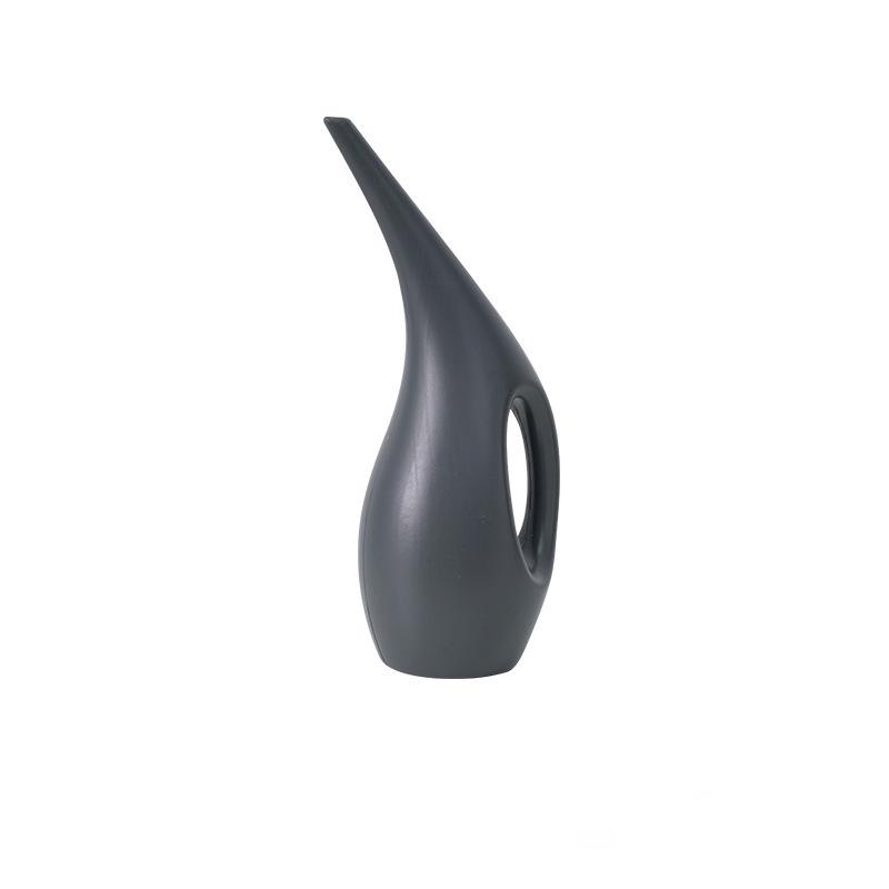 

Plastic Long Spout Watering Can for Gardening and Flowers 1.5L Dark Gray