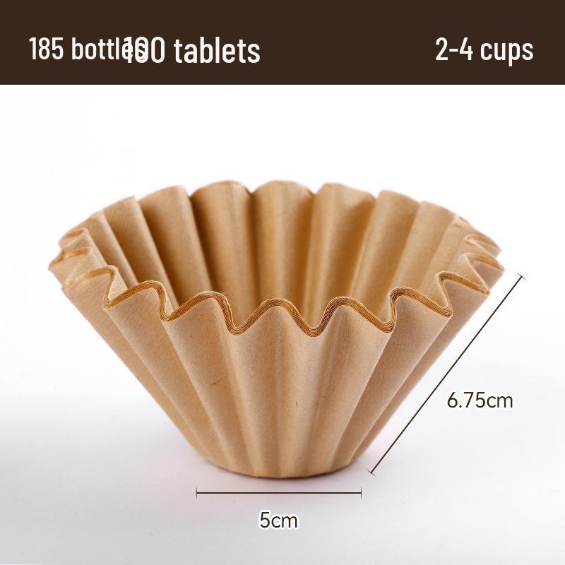 Multi-Spec Coffee Filter Paper for Hand Drip Coffee Maker and American Machine