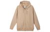 Sweatshirts Women's Beige Hooded Moderate Cardigan DM6416-200