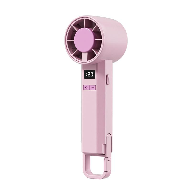 1 Set 120 Speed Usb Rechargeable Portable Mini Handheld Fans Folding Style High-Speed Cooling Fan For Travel Camping Outdoor