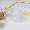 Customizable Mini Transparent Plastic Jewelry and Earplug Storage Box