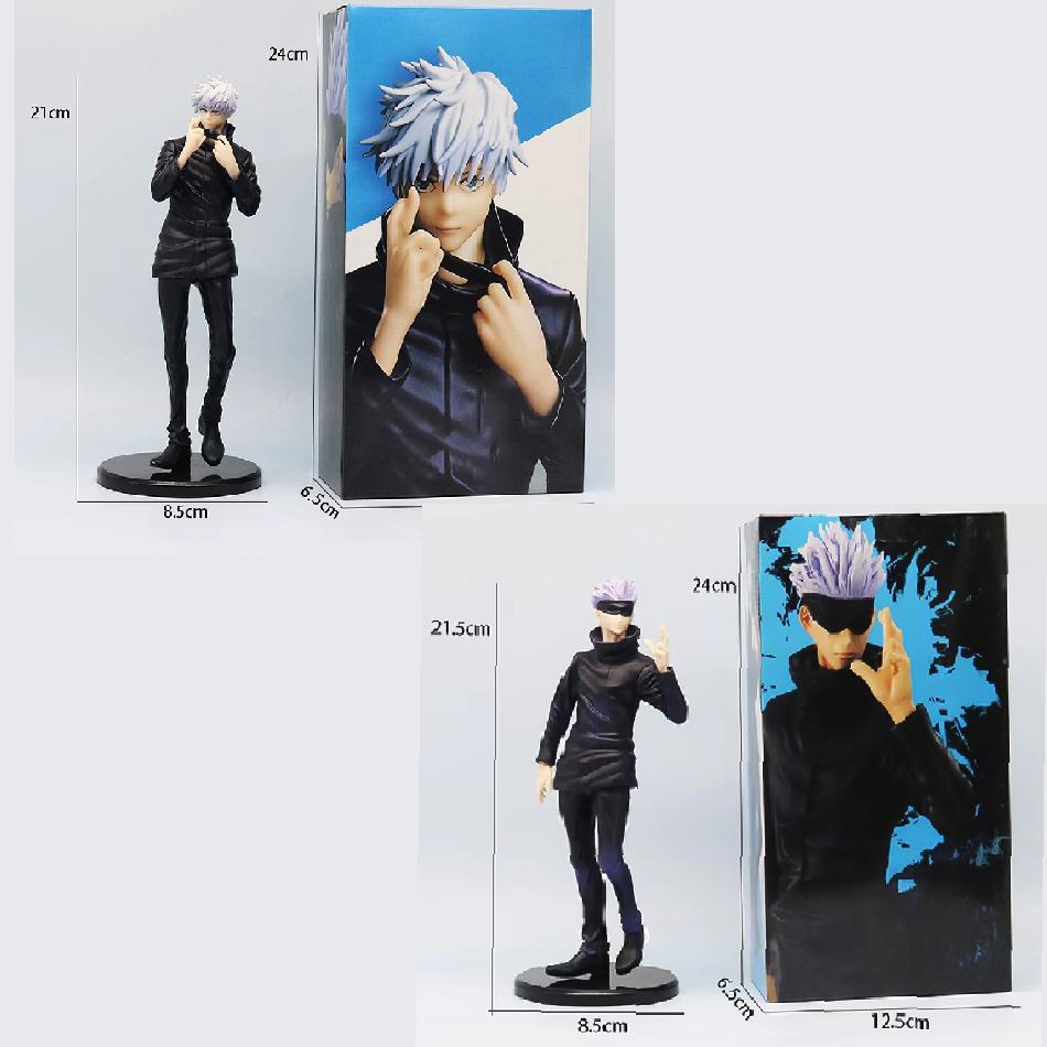 2 Kinds 18cm Japanese Anime Jujutsu Kaisen Figure Gojo Satoru Action Figure PVC Model Toys Collectible Statue Kids Gift