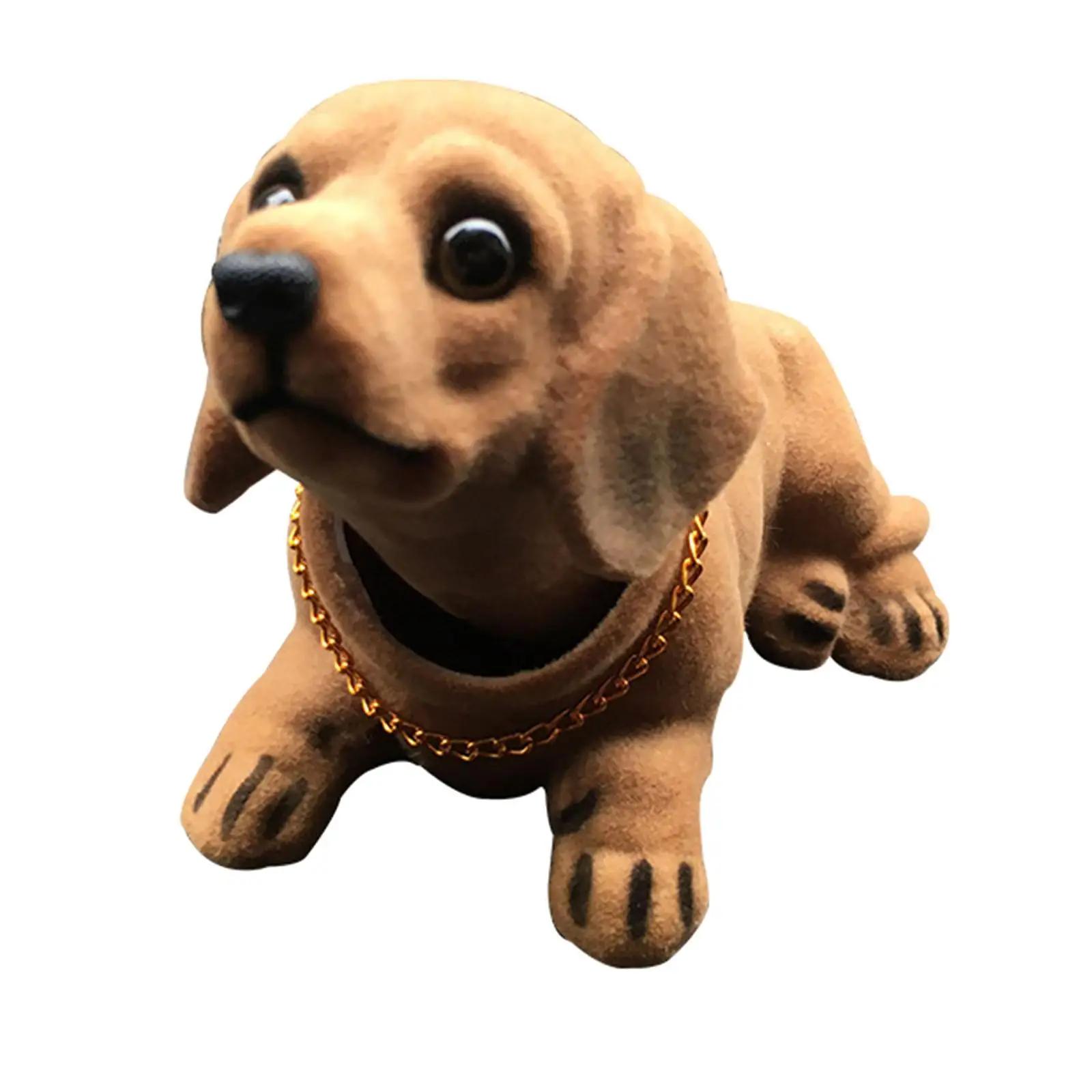 

Cute Bobblehead Dog Car Decor – Dashboard Ornament with Wobbly Head for Vehicle Interior Decoration