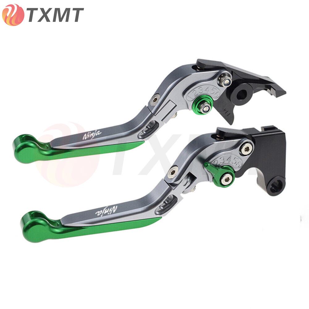 Brake Clutch Levers for Kawasaki Ninja 125/250R/300R/400 Handlebars