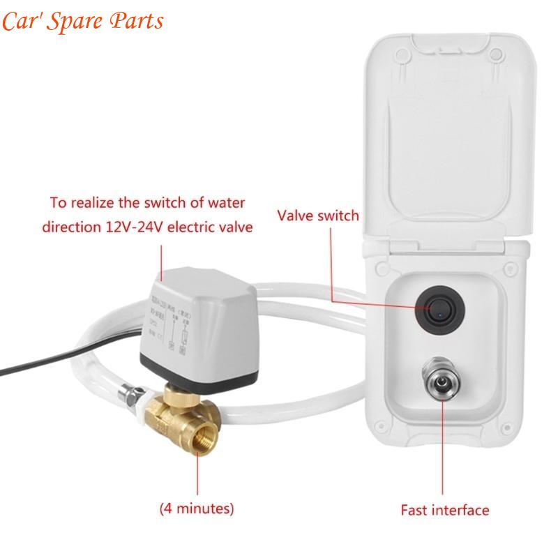 Y4UA RVs Water Inlet Connection RVs City Water Inlet RVs Water Fill Inlet RVs Water Hose Connector for Campers Motorhome