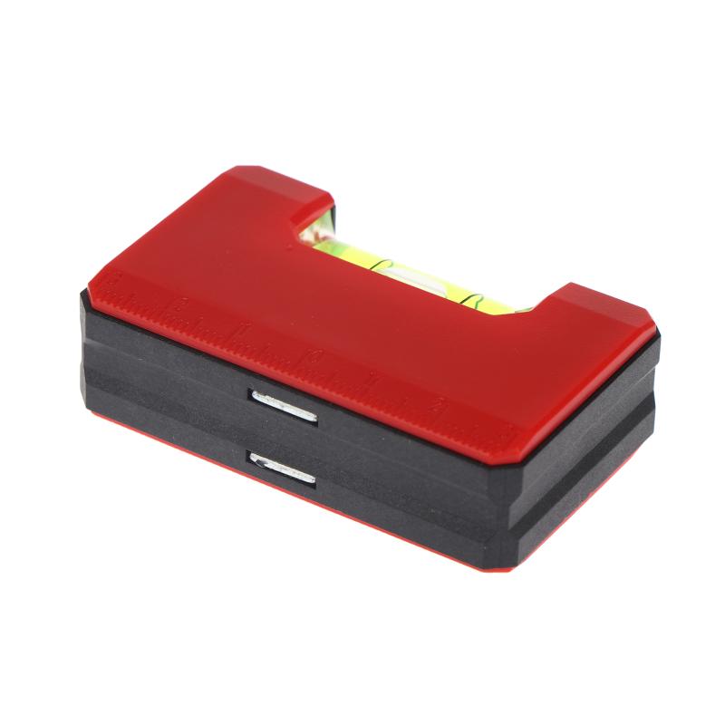 Mini Pocket Level Magnetic Horizontal Leveler Woodworking Portable Bubbles Ruler Level Inspection Tools