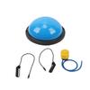 Yoga Half Ball Non Slip Workout Fitness Inflatable Half Ball with Pump for Core Balance Training Blue