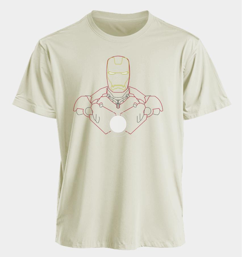 The Avengers Men's and Women's T-shirts Iron Man Summer American Spring and Autumn Sports Fitness Casual Short Sleeves