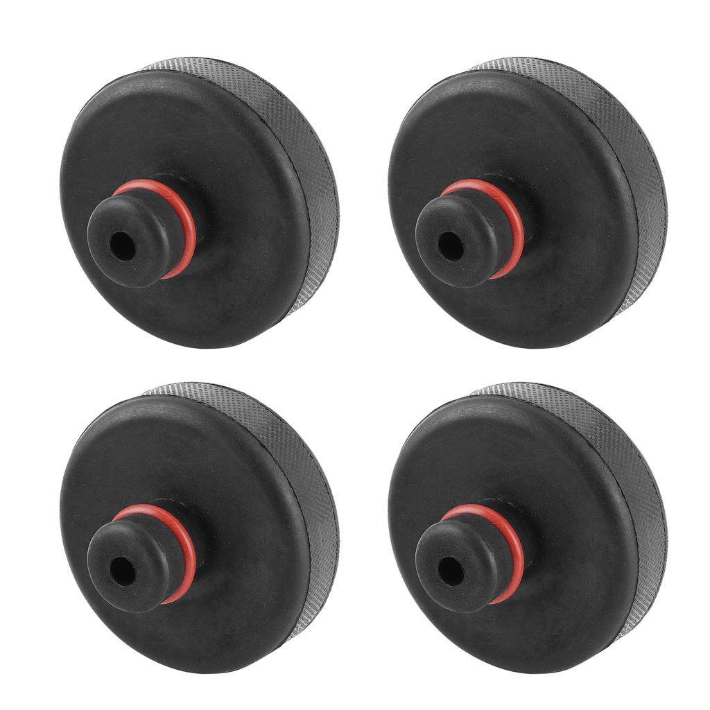 4pcs Rubber Jack Lift Pad Support Chassis Adapter Fit for Tesla Model 3Model YModel SModel X
