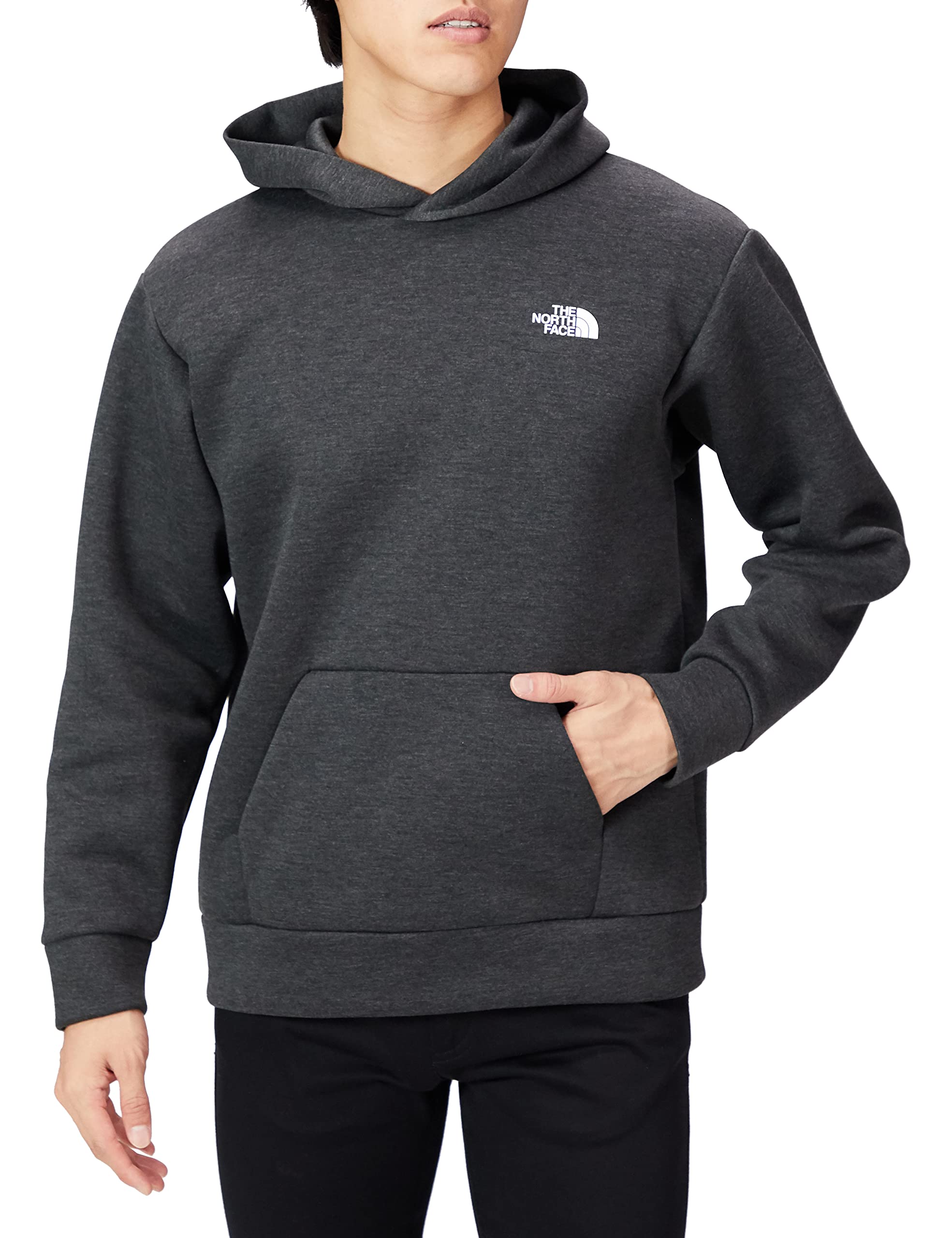

North Tech Air Sweatshirt Wide Hoodie Stretch Static Care Mixed Color Charcoal L [The Face] Men s