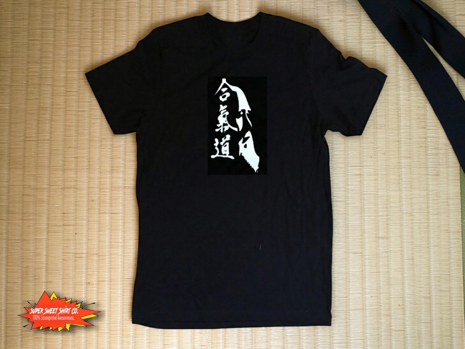 Aikido Shirt Morihei Ueshiba | Martial Arts Philosophy Tee | Founder of Aikido T-Shirt | Dojo Training Gift S
