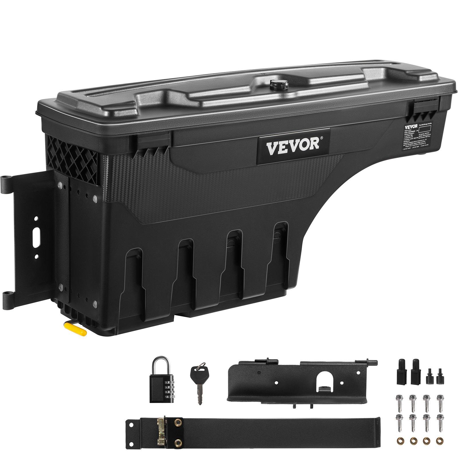 VEVOR Truck Bed Storage Box, Lockable