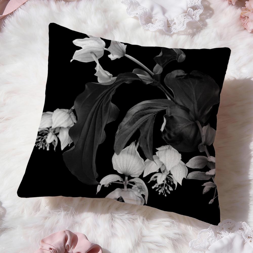 Classic A-AllsaintsS Floral Cushion Cover Premium Comfort Reversible Pillow Cove -Two in One Design for Any Room & Car Interior