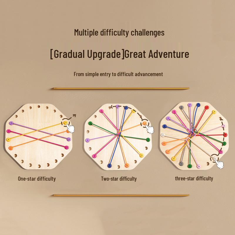 Rope Knot Puzzle Challenge: Children's Logic Game for Boys & Girls Ages 3-8