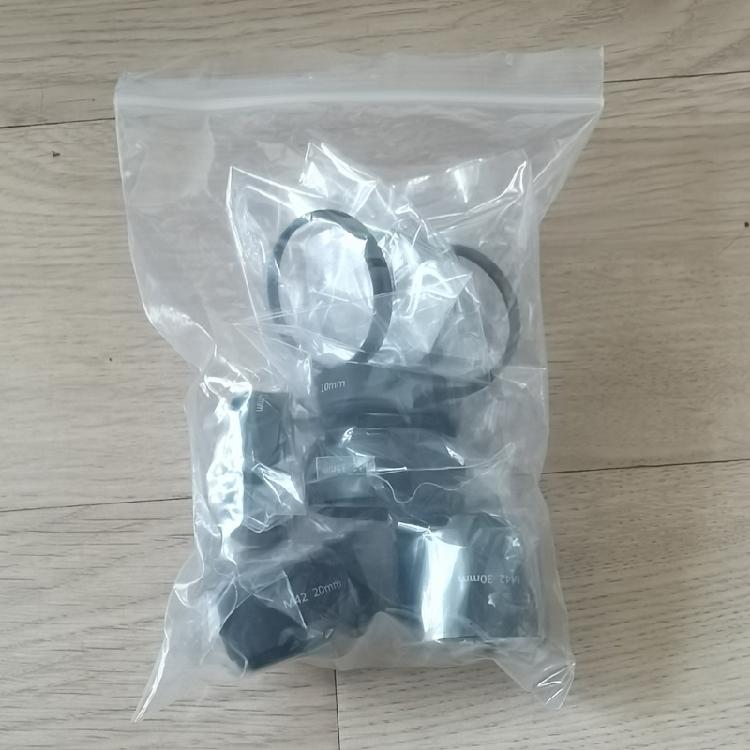 8 Stück Teleskopadapter Verlängerungstubus Set M48x0.75 3/5/7/10/12/15/20/30mm Metall Verlängerungsringe für Kameras Okulare