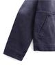 999Humanity Washed Canvas Trucker Jacket (Purple Charcoal)