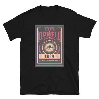 George Orwell, 1984, Big Brother is Watching, Bedrucktes T-Shirt Tops Tee