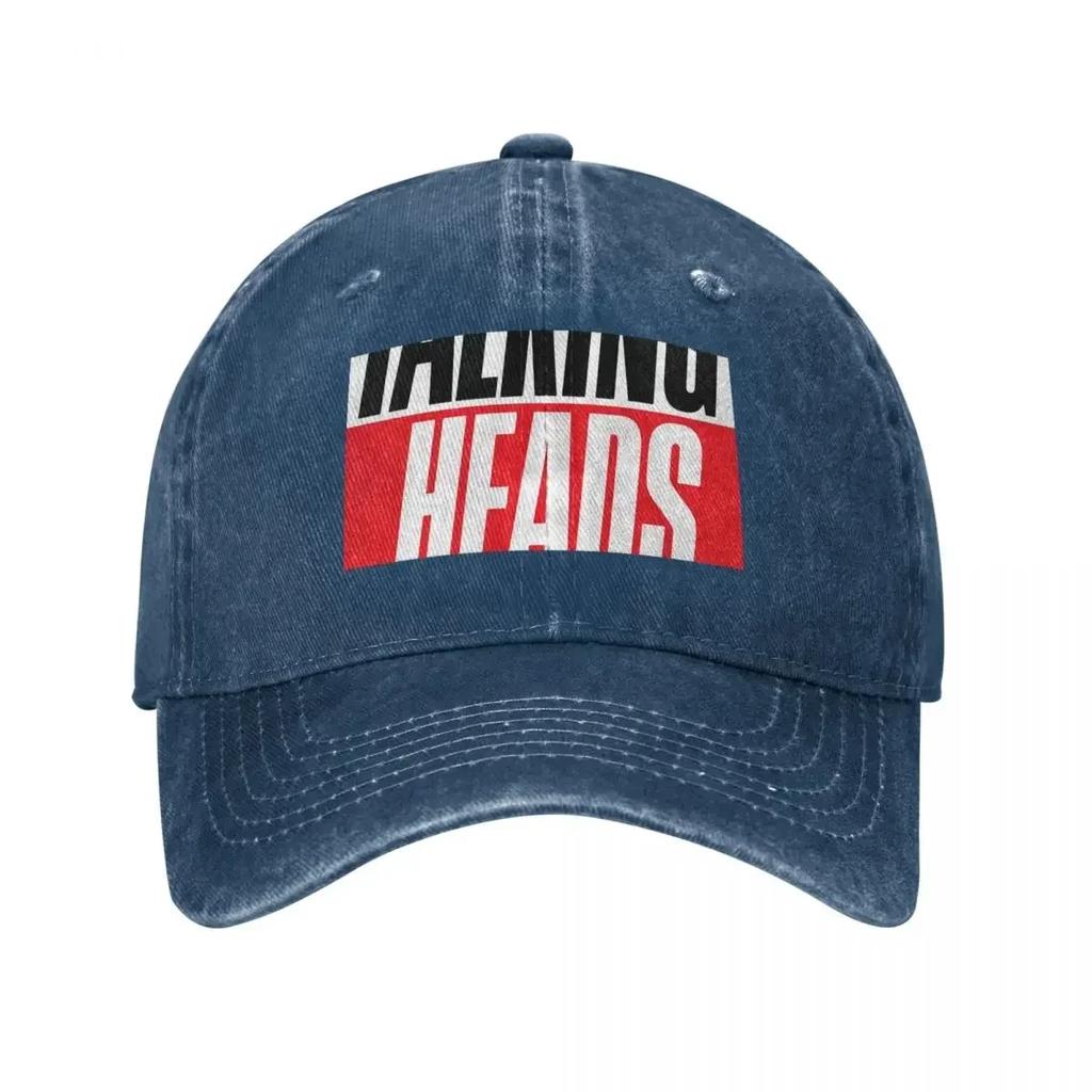 Talking Heads - Logo Essential Baseball Cap New In Hat Fun Hats Unique Hats Luxury Woman Cap Girl Men's