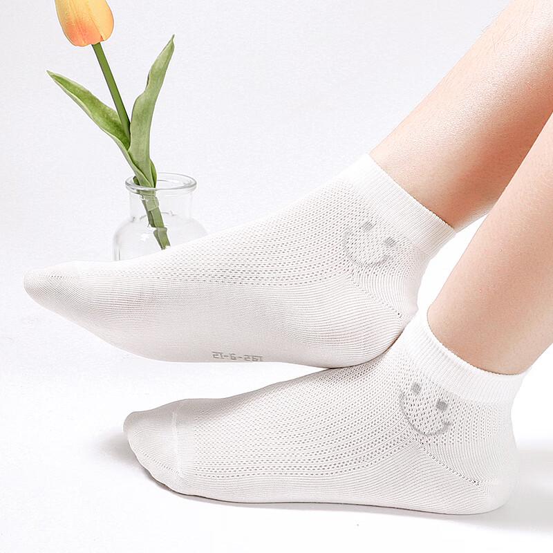 Mao Ren Girls' Summer Mesh Mid-Calf Socks
