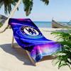 Asciugamano da Spiaggia con Stampa Logo Chelsea-FC, Asciugamano Grande Morbido ad Asciugatura Rapida per Spiaggia Campeggio Nuoto