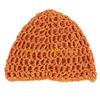 49MD Simple Hollowout Skull Hat Crochet Hair Net Hat For Women Teens Knit Turban Hat