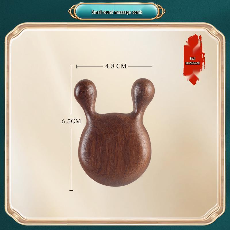 

Набор гребней для меридианного массажа из сандалового дерева: Лягушка, Скребок для носа, Дизайн с пятью когтями дельфина