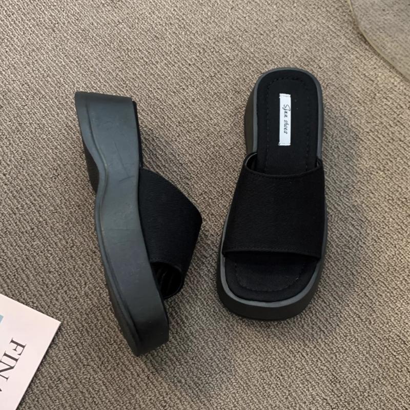 Fashion Women Flats Platform Slippers Fashion Summer New Sandals 2025 Trend Beach Shoes Slingabck Woman Flip Flops Cozy Slides Zapatos