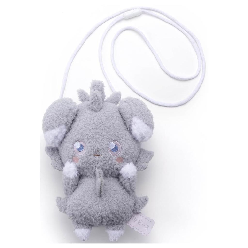 PokéPeace Plush Pochette, Nyaspur Plush Toy, Approximately 20cm Tall