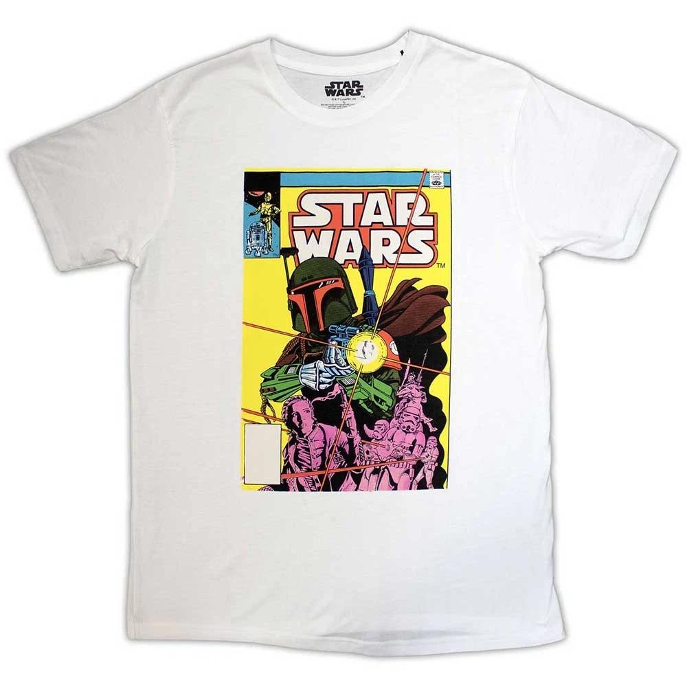 Boba Fett Comic Cover Licensed Tshirt Unisexs L