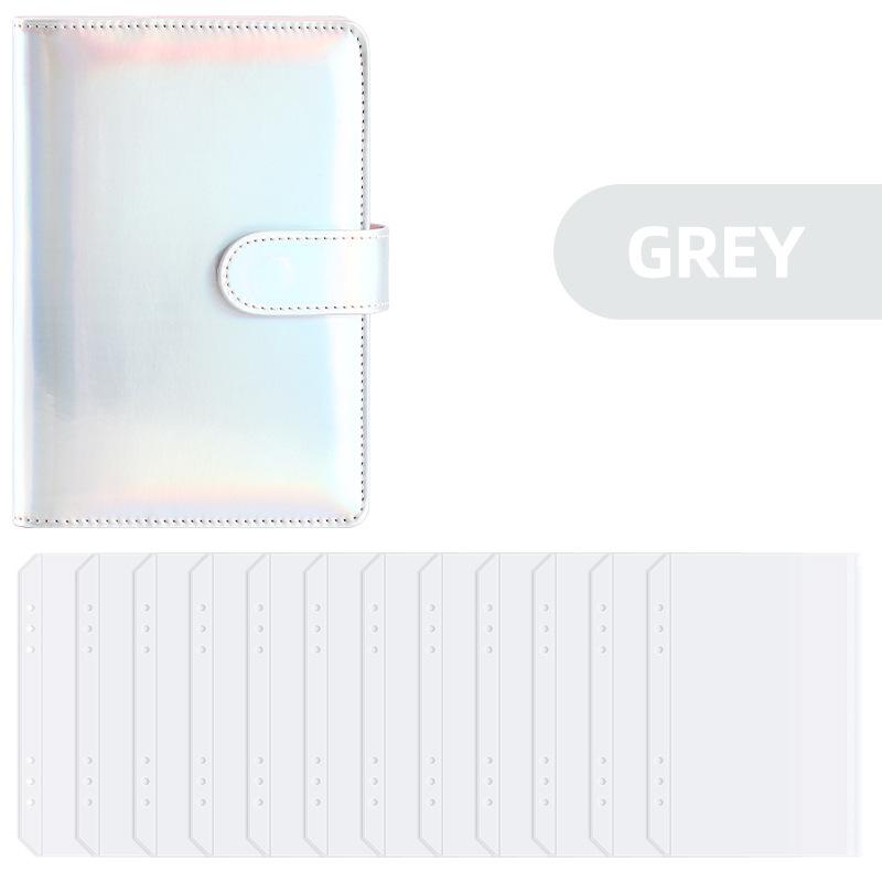 A6 Laser Macaron Planner & Budget Binder Notebook