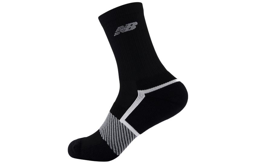 New Balance Knee High Socks Unisex 1 Pack Black LAS33401-BK L