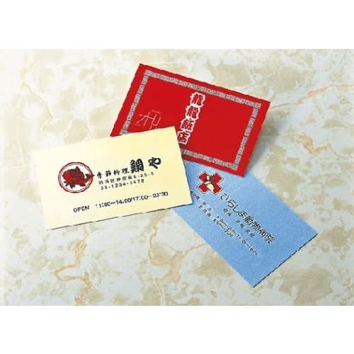 KOKUYO Color Laser Color Copy Business Cards for Double-Sided Printing 10 Sheets LBP-VC10