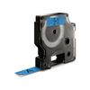 DYMO LabelManager cassette ruban D1 12mm x 7m Noir/Bleu (compatible avec les LabelManager et les LabelWriter Duo)