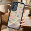 Phone Case: 2D Flat Samsung Galaxy A34 A35 M05 M06 S20 S22 S21 FE Plus 5G Protective Case, Rainbow Stars, Perfect Christmas and Halloween Holiday Gift