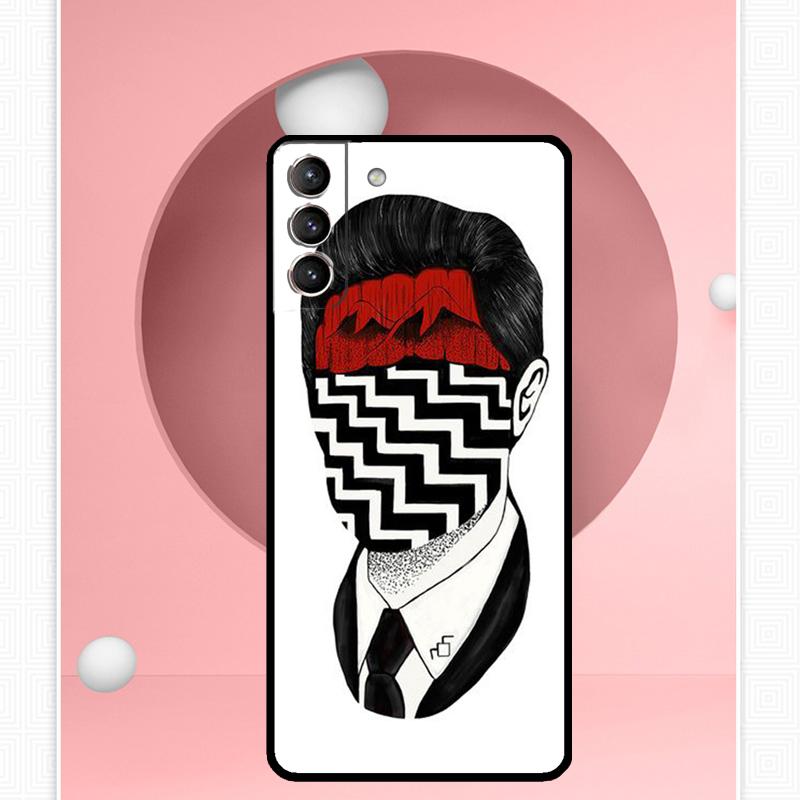 Fire Walk With Me Twin Peaks Case For Samsung Galaxy S25 Ultra S21 S22 S23 S24 Ultra S9 S10 S20 Plus S25 FE Cover Funda
