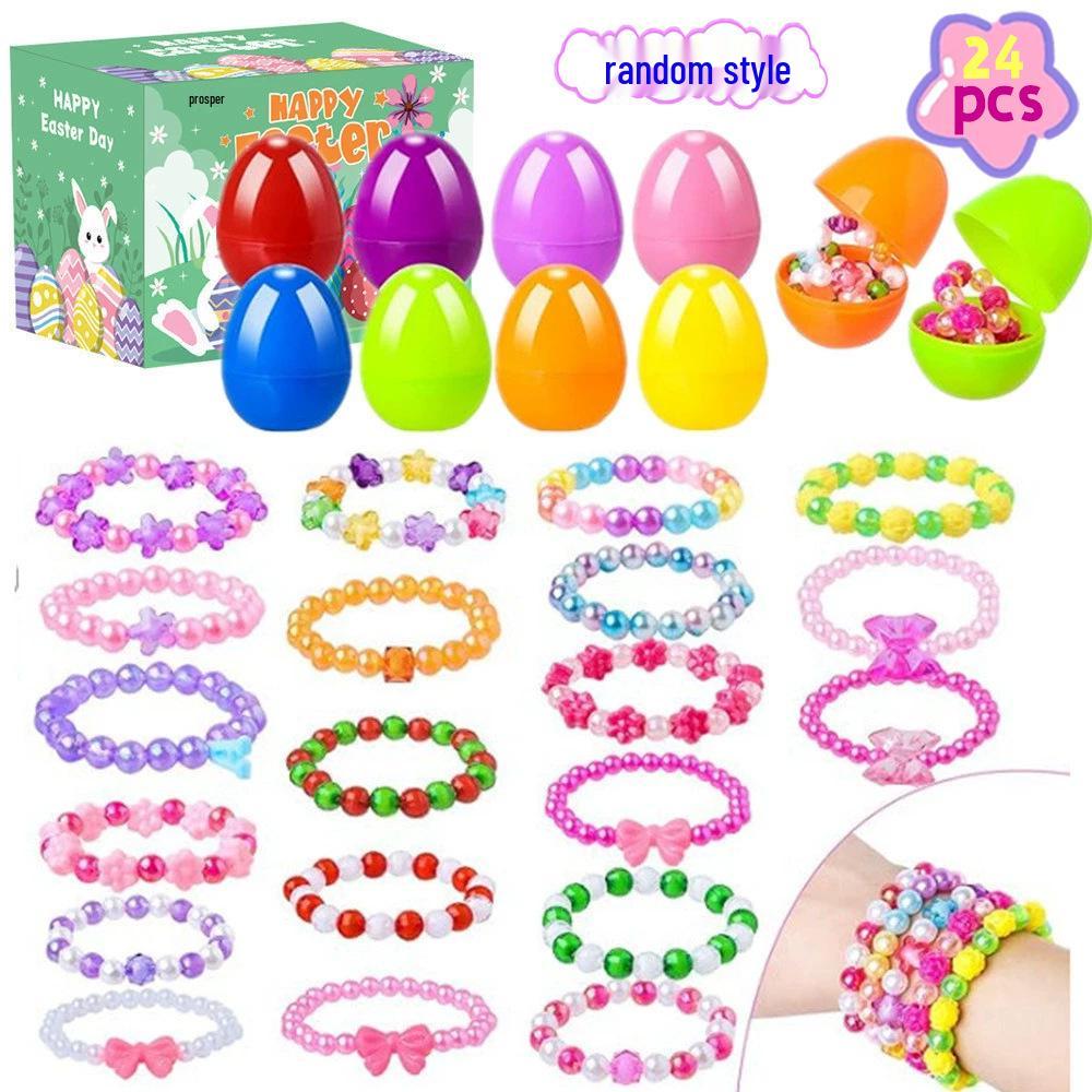 Children's DIY Bunny Car Easter Egg Set - Easter Toy & Gashapon Gifts 2026