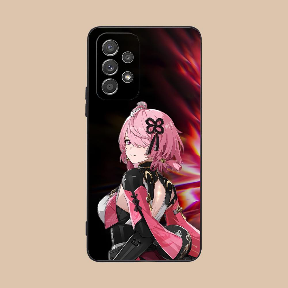 

Wuthering Waves Taoqi Mobile Phone Case for Samsung Galaxy A56 55 54 53 52 51 36 35 34 23 16 15 5G Colorful Cover Cover Pretty Galaxy A14 4G