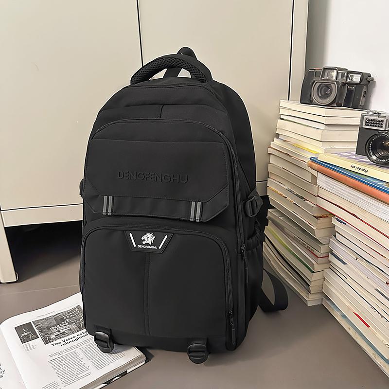 Large Capacity Backpack Couple's Lightweight Travel Backpack Student Schoolbag