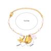 Freshwater Pearl Jewelry Set Shell Starfish Star Necklace Anklet Sets For Women Fashion Stainless Steel Chain Party Daily Gifts