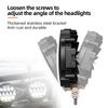 7-inch 51W13LED  Round Led Lights Spotlight Super Bright Offroad LED  Bar Adjustable Mounting Bracket Daytime Running Light