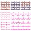 10/20PCS Pink Plastic Playing House Dress Holders Doll Accessories 1:6 Scale Dollhouse Furniture Miniature Clothes Hangers