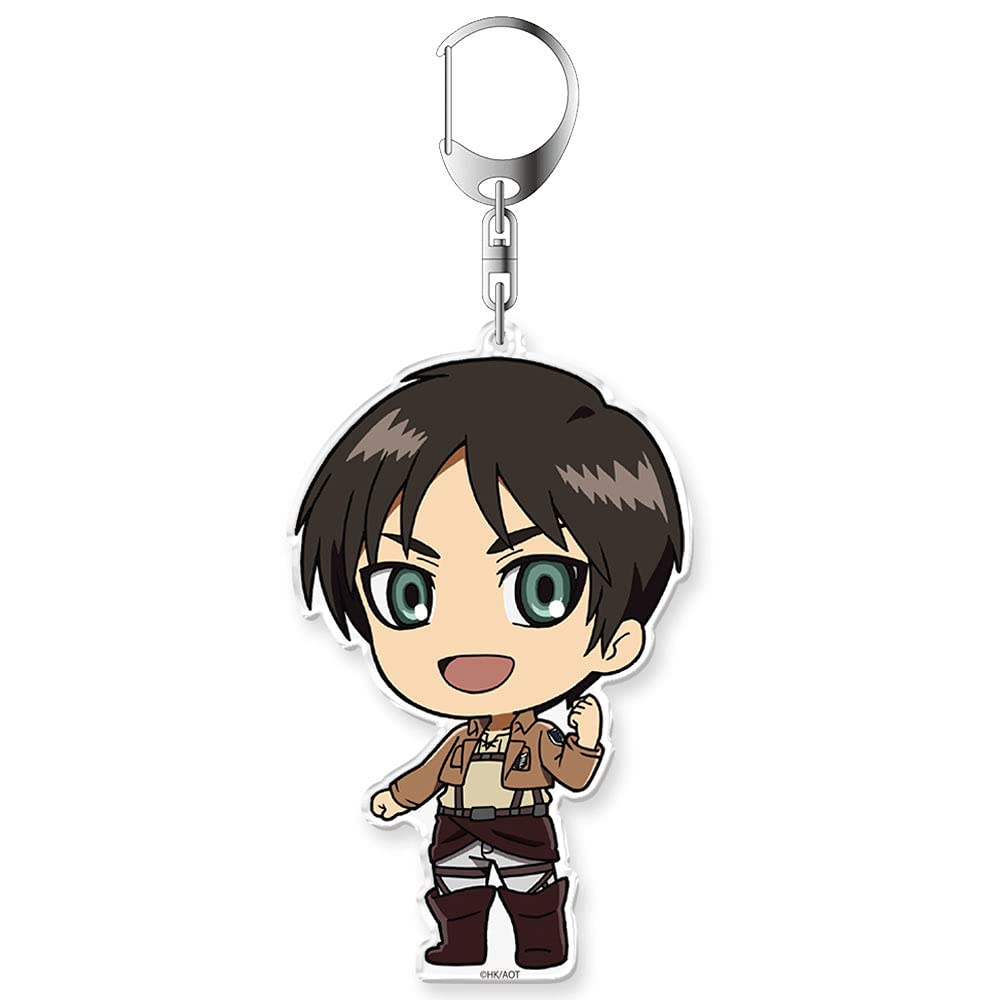 Attack on Titan Petit Akryl Nøkkelring Eren Colle!