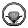 Leder Auto Lenkradbezug für Hyundai I30 Tucson Ioniq N Grand I10 Elantra I30n I20 Ix35 Palisade Ix20 Kona Santa fe