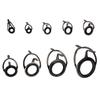 Stainless Steel O Ring Tackle Box Accessories Fishing Rod Guide Eye Ceramic Ring Tip Repair Kit