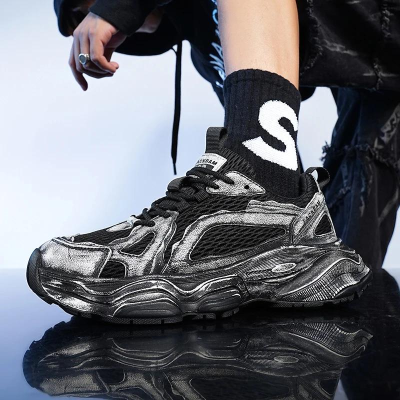 2024 New Shoes For Men Sneakers Male Casual Mens Shoe Tenis Luxury Shoes Trainer Race Breathable Shoes Fashion Loafers Running